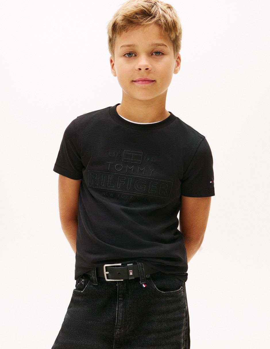Playera manga corta para niño
