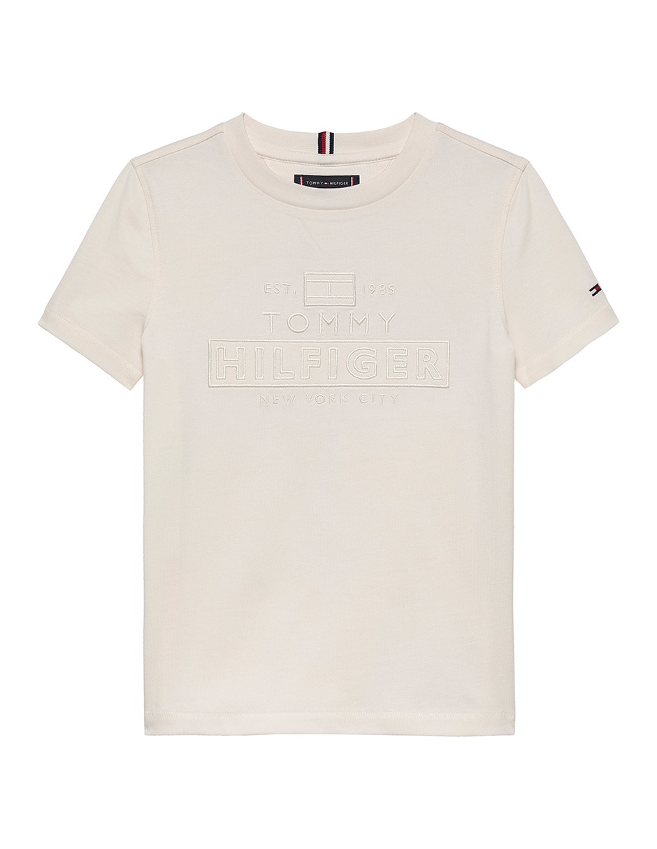Playera manga corta para niño