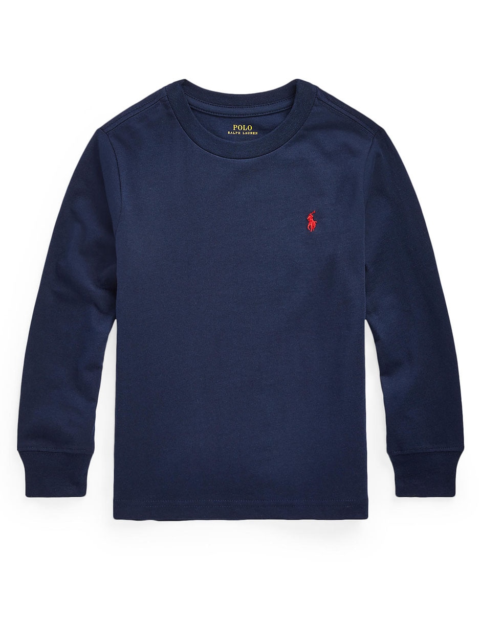 Playera manga larga para niño