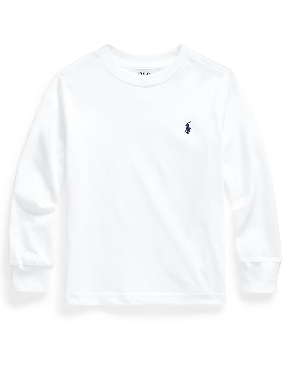 Playera manga larga para niño