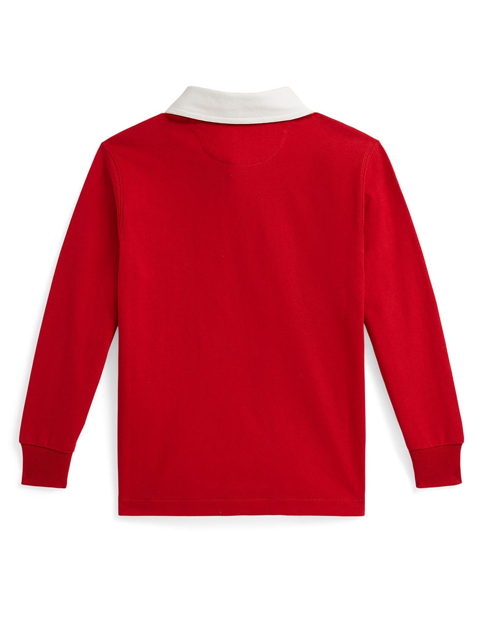 Playera tipo Polo de algodón para niño 2