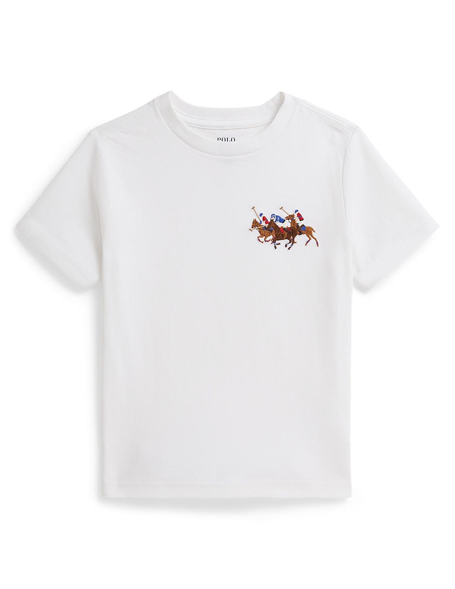 Playera manga corta para niño
