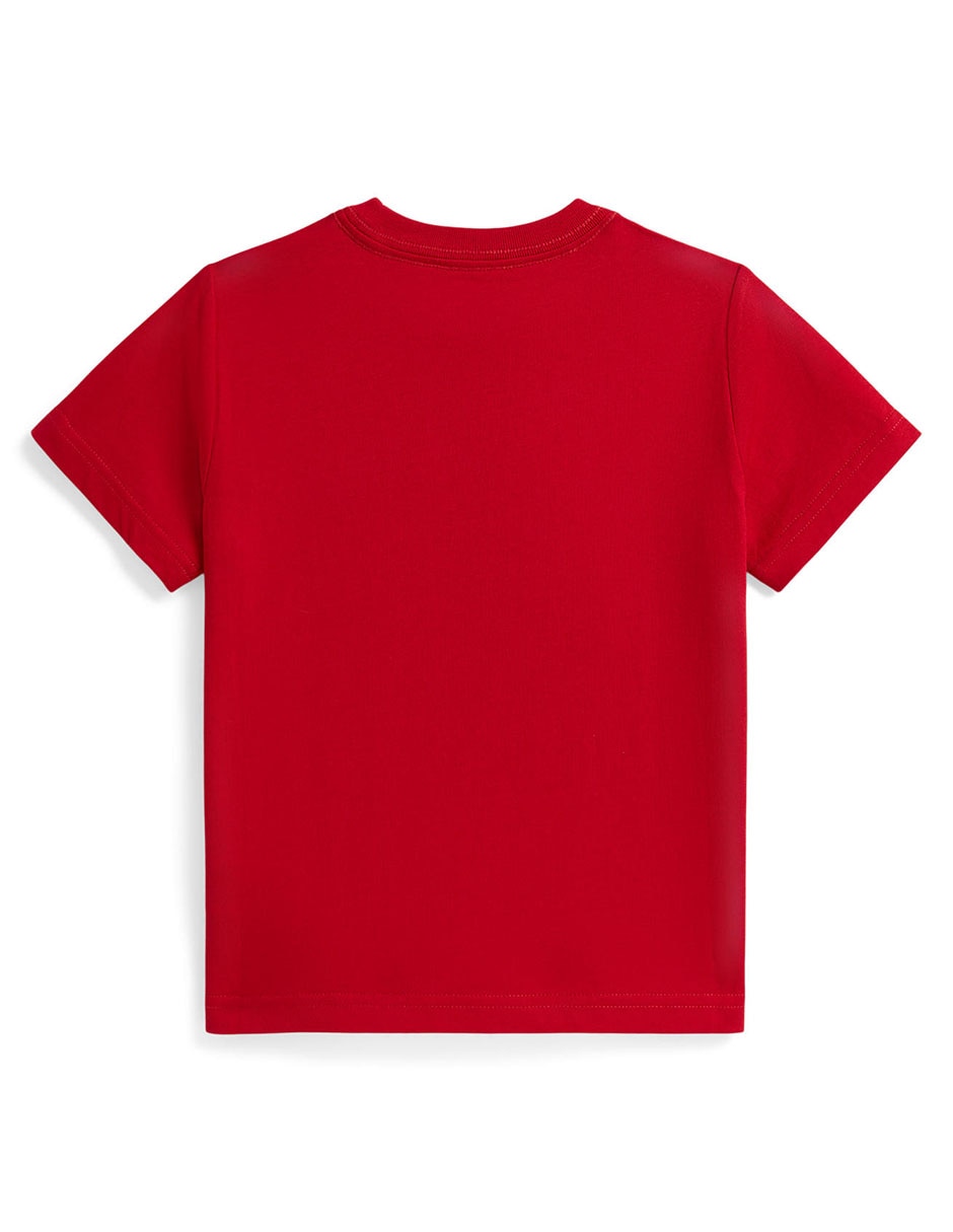 Playera Polo manga corta para niño