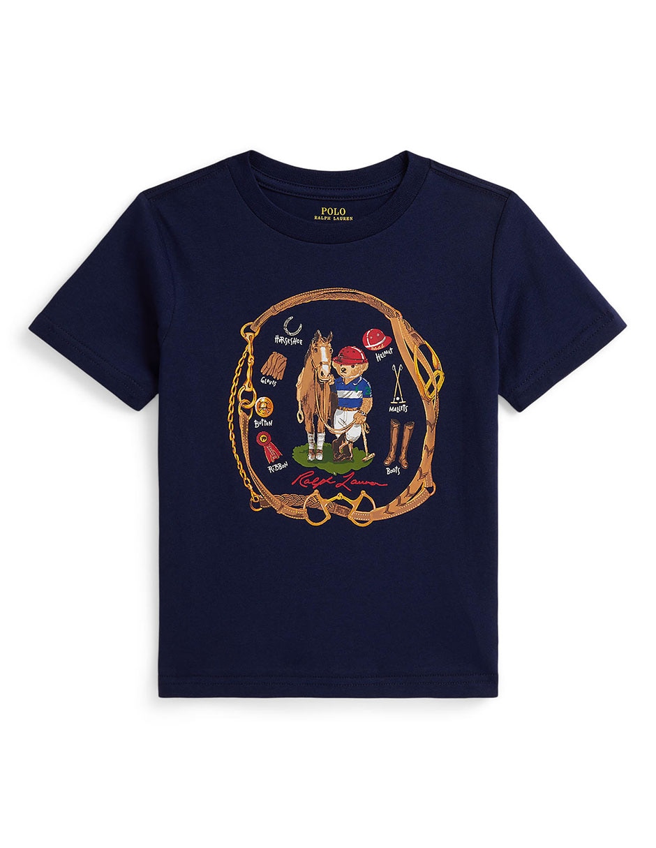 Playera manga corta para niño