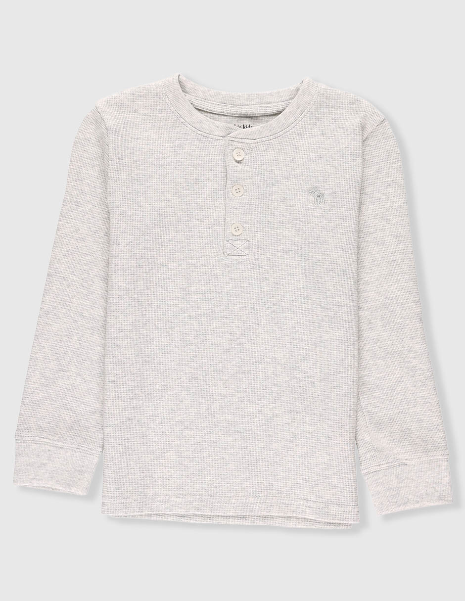 Playera manga larga para niño