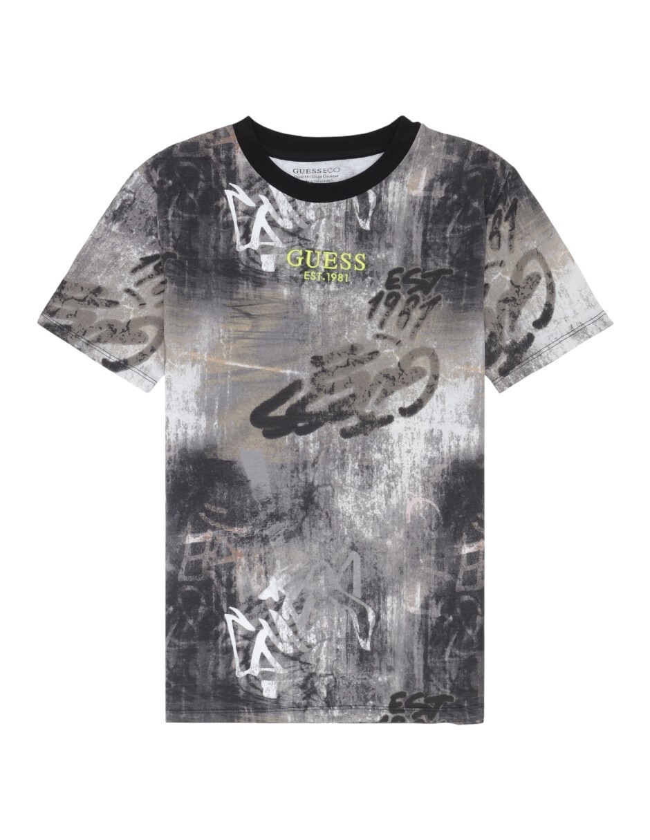 Playera manga corta para niño