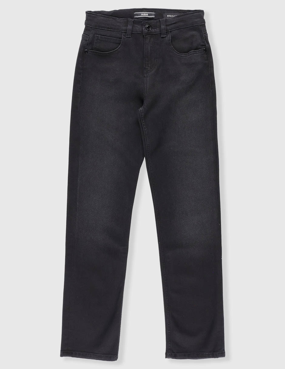 Jeans straight lavado obscuro para niño Jeans straight lavado obscuro para niño