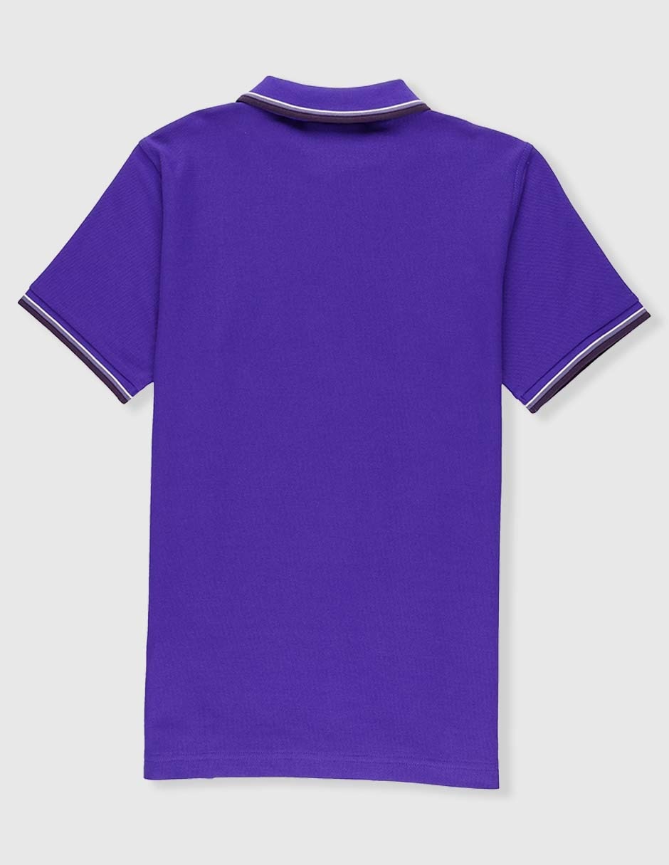 Playera tipo polo de algodón para niño 2