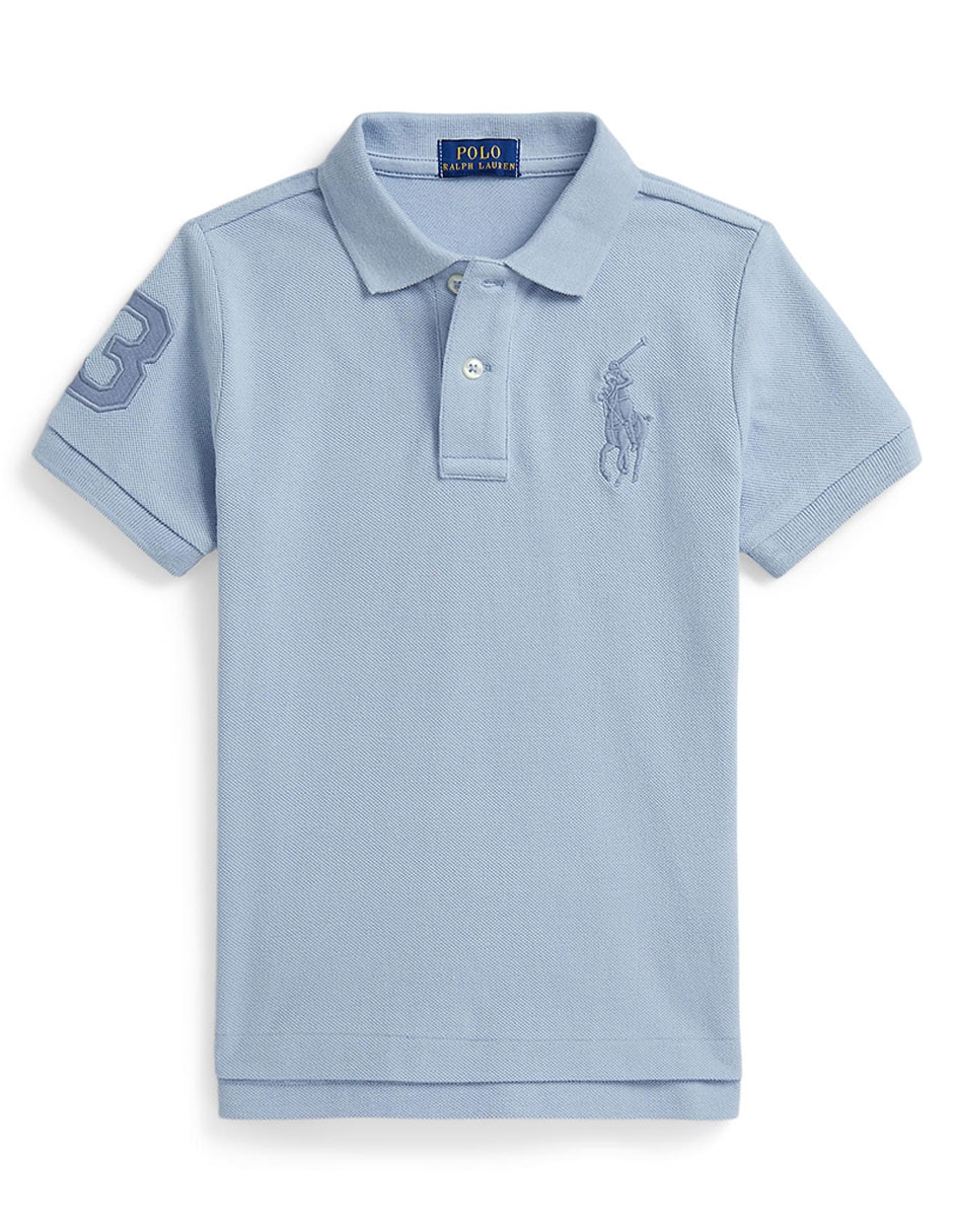 Playera tipo Polo de algodón para niño Playera tipo Polo de algodón para niño