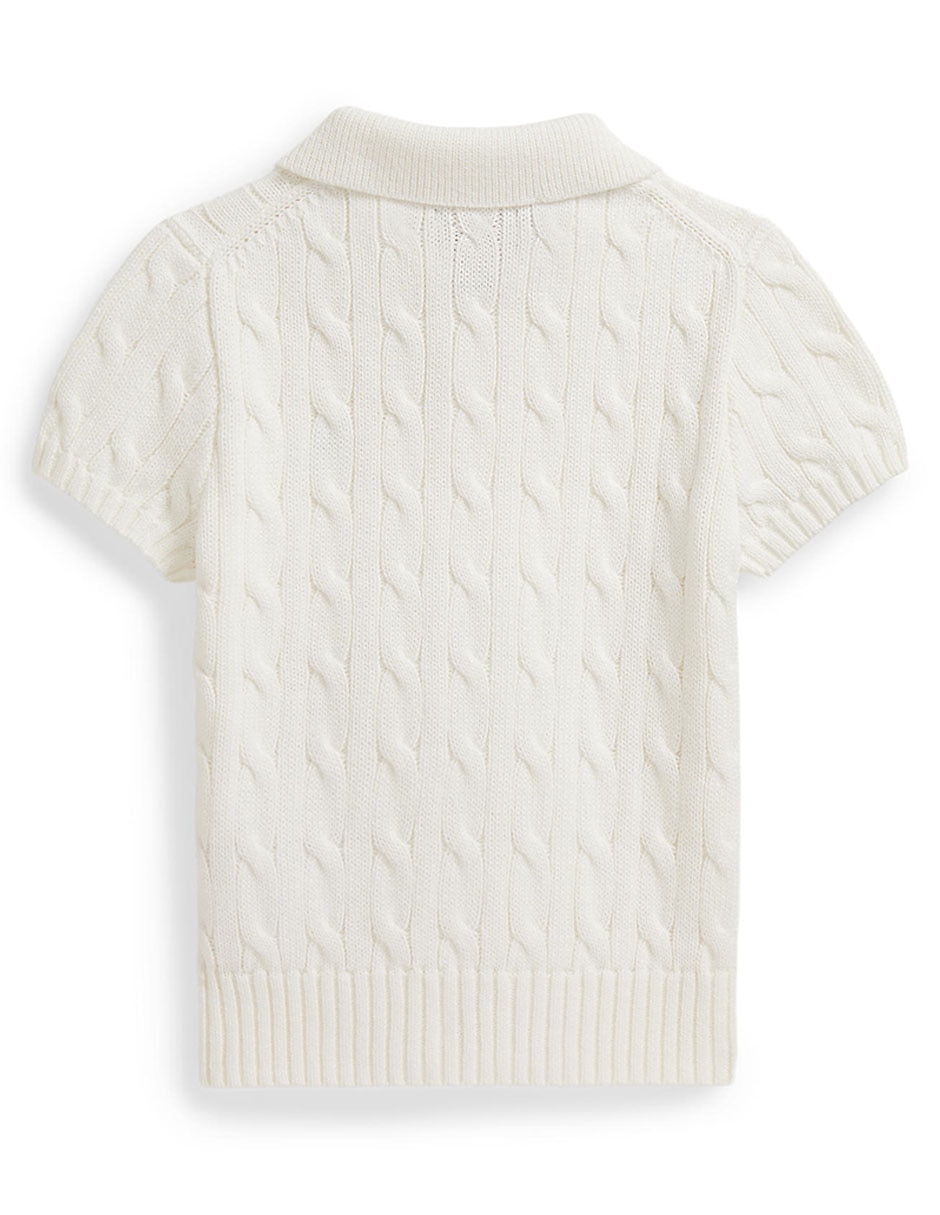 Playera tipo Polo de algodón para niño 2