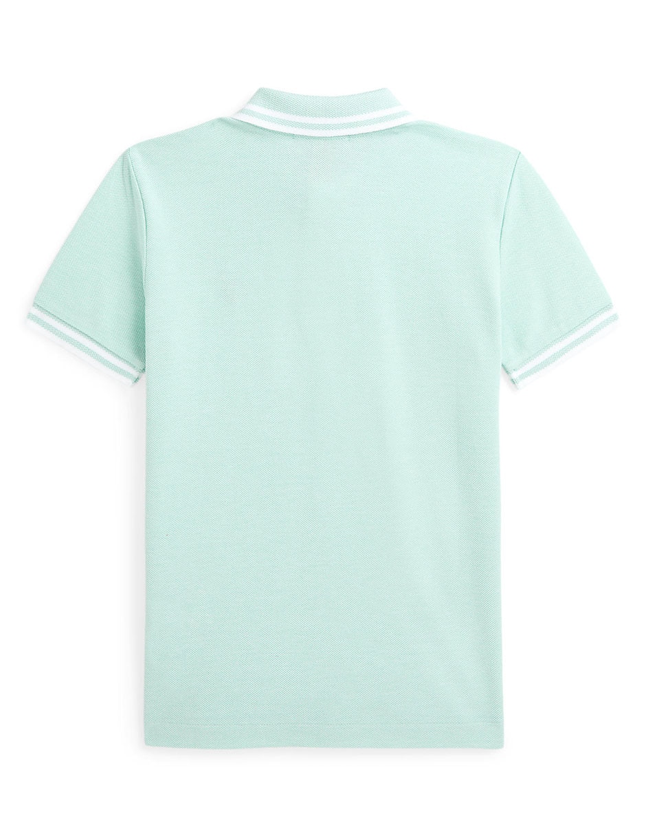 Playera tipo Polo de algodón para niño 2