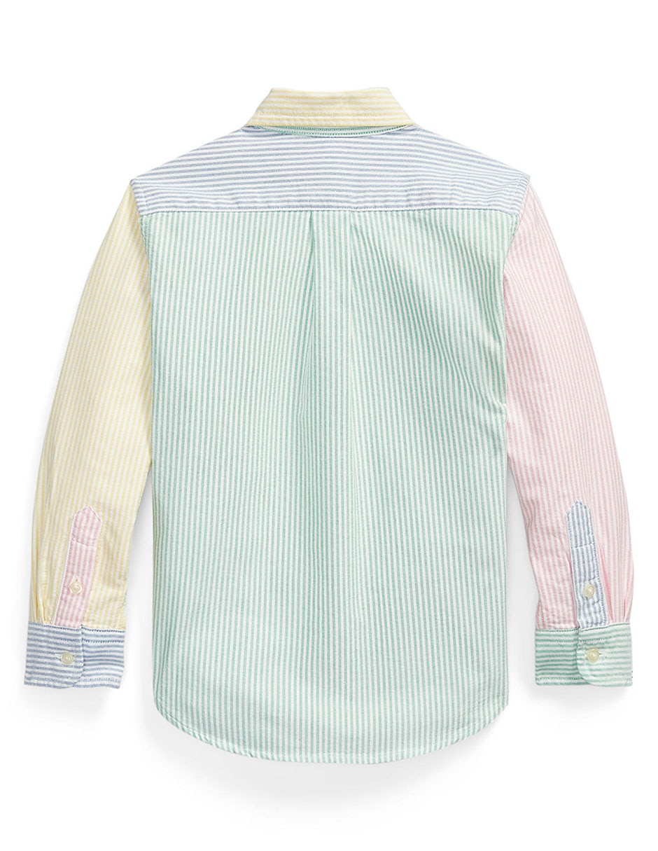 Camisa casual manga larga para niño 2