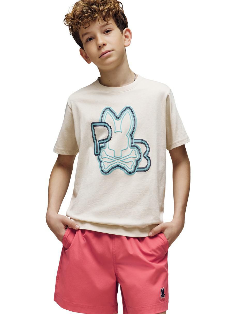 Playera manga corta para niño 5