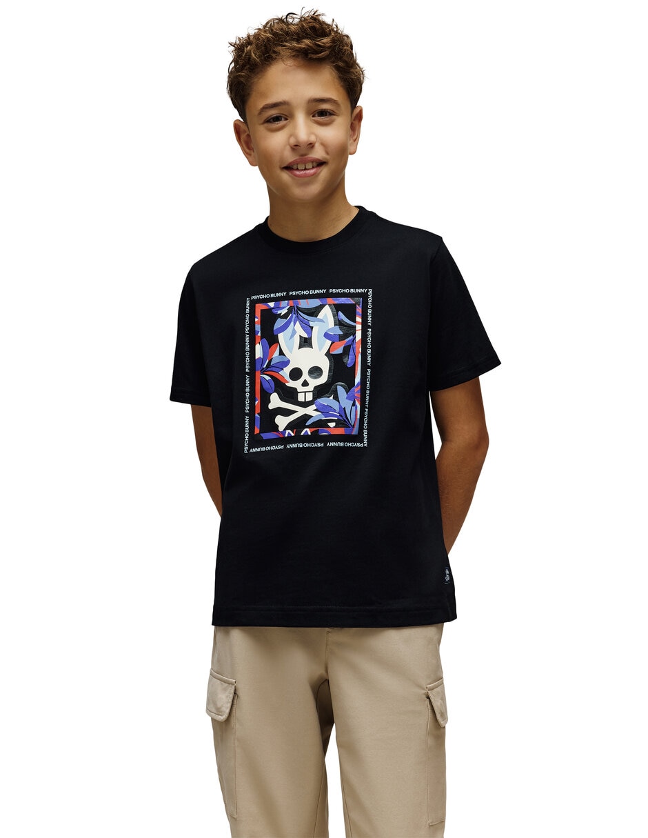 Playera manga corta para niño