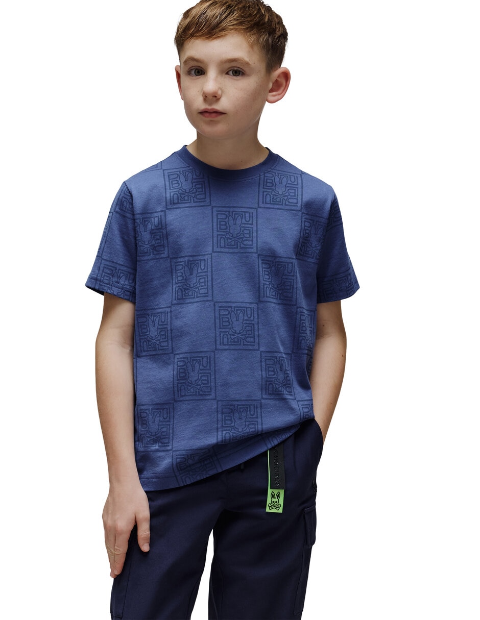 Playera manga corta para niño