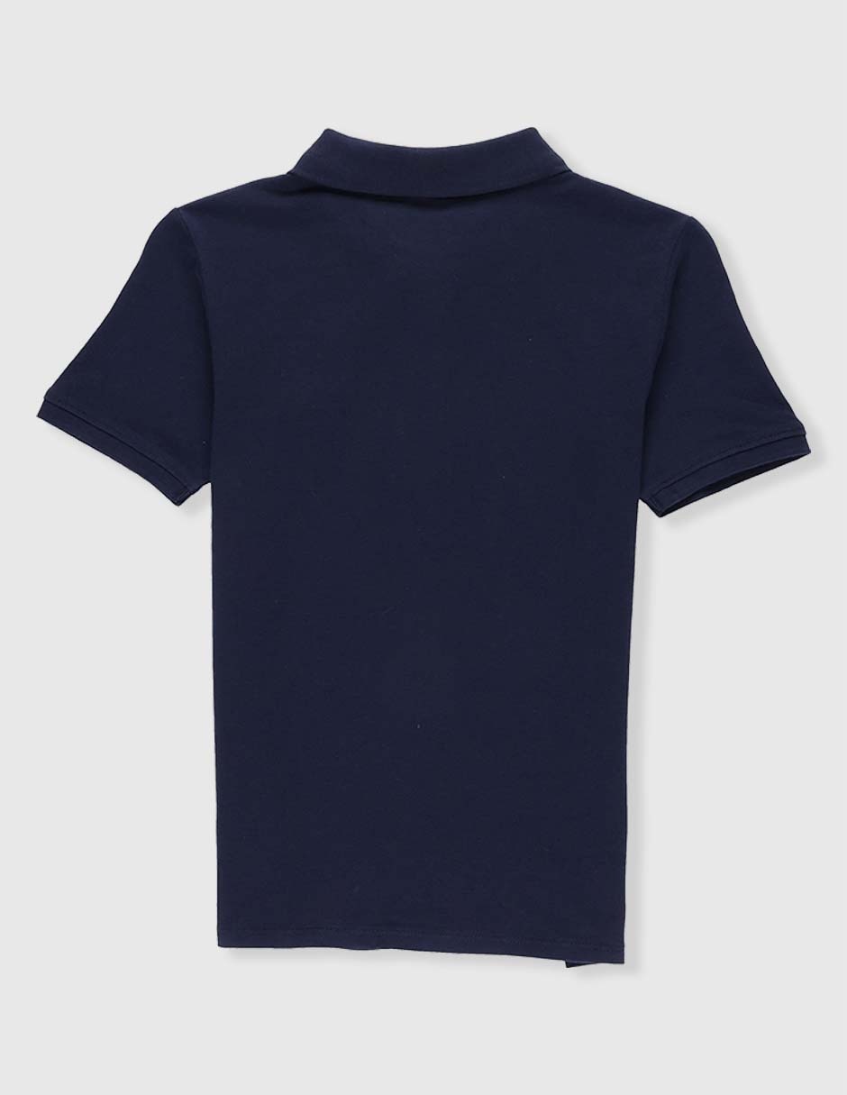 Playera tipo polo de algodón para niño 2