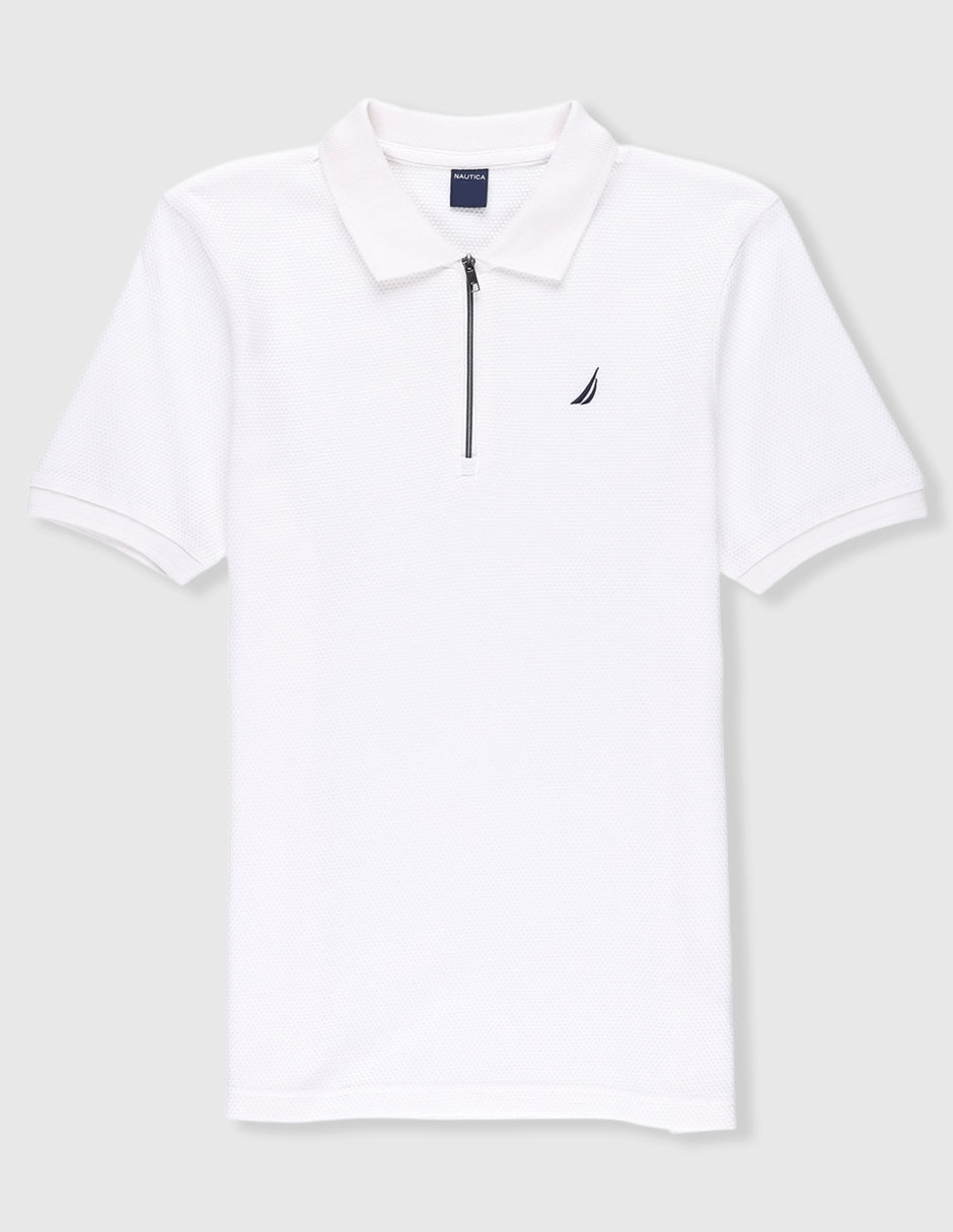Playera tipo polo de algodón para niño Playera tipo polo de algodón para niño