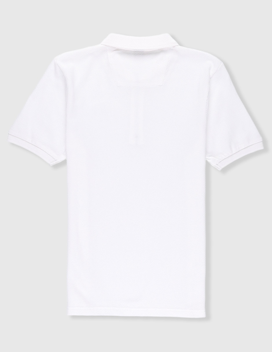 Playera tipo polo de algodón para niño 2