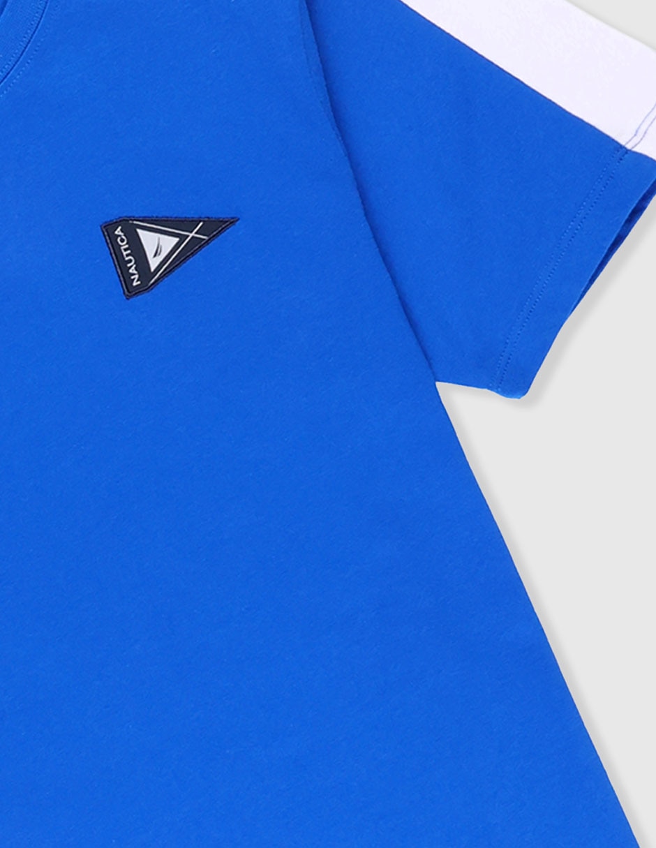 Playera Nautica manga corta para niño 3