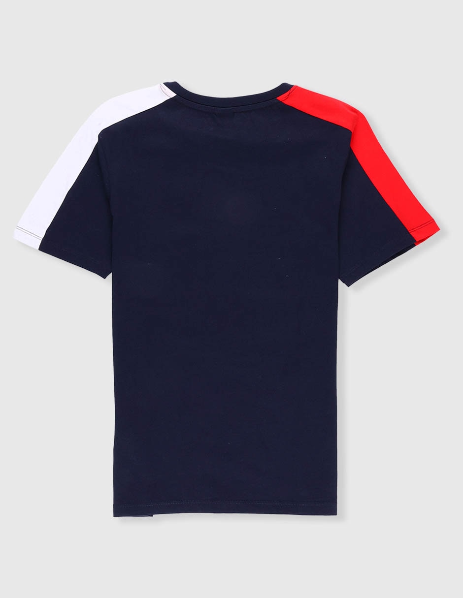 Playera Nautica manga corta para niño