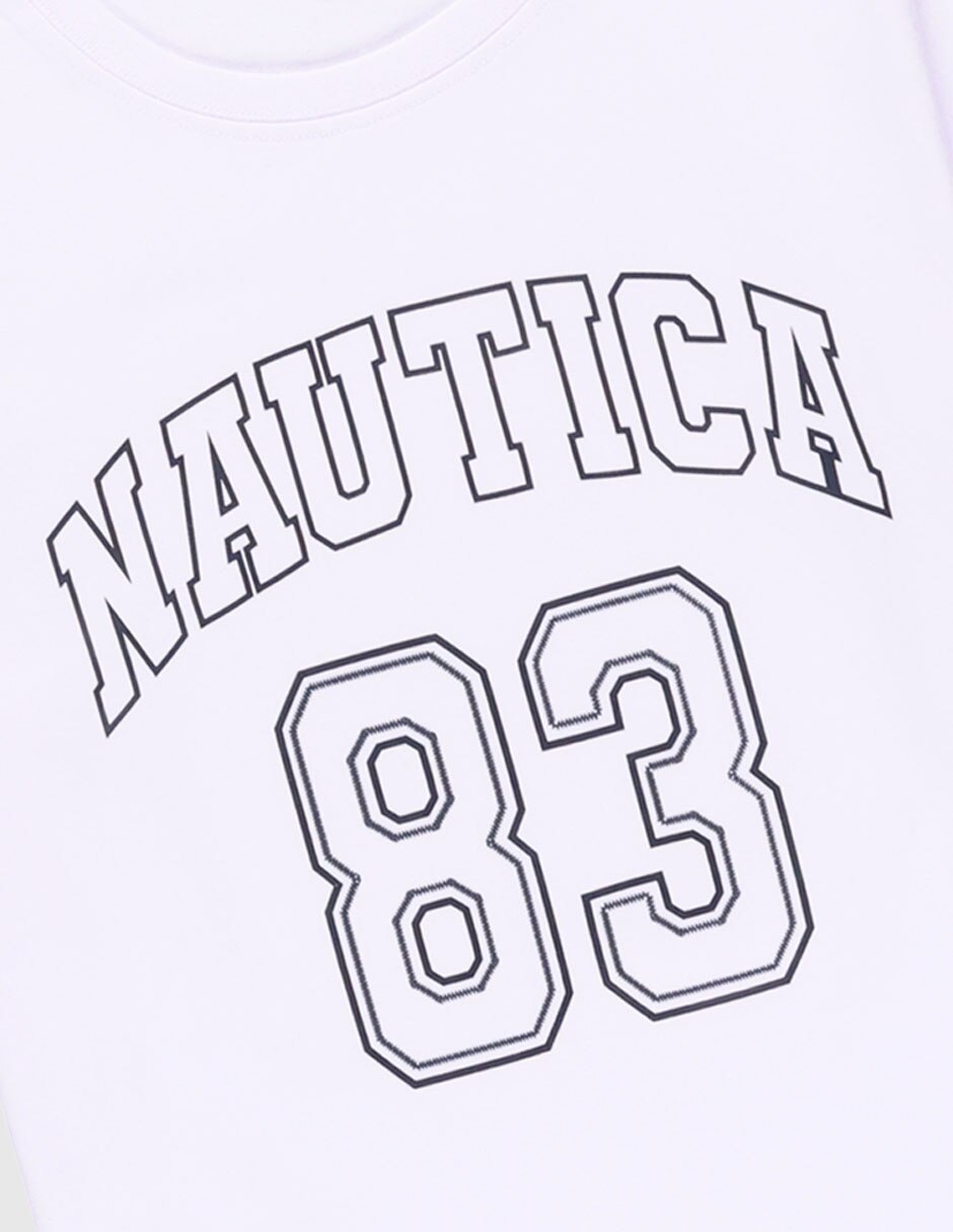 Playera Nautica manga corta para niño 3