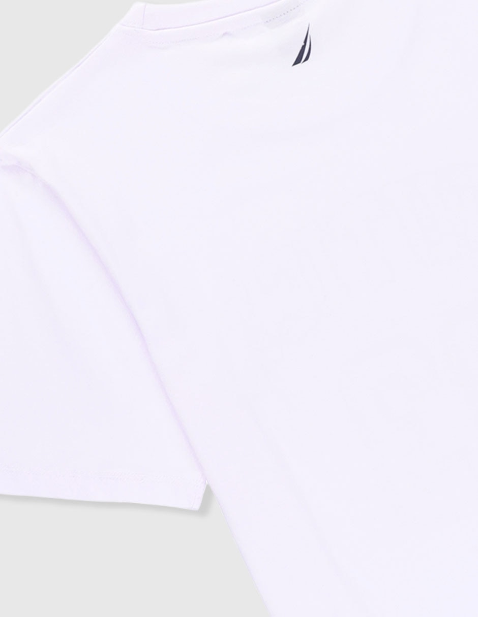 Playera Nautica manga corta para niño 4