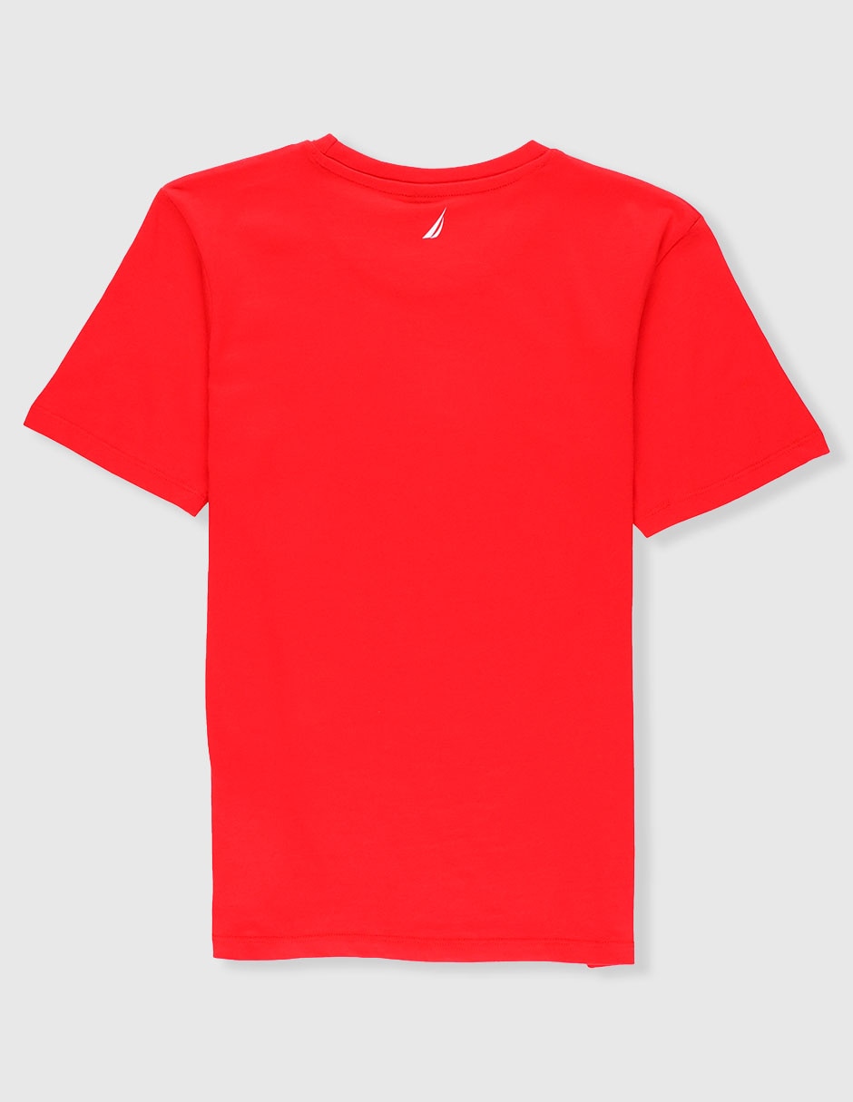 Playera Nautica manga corta para niño