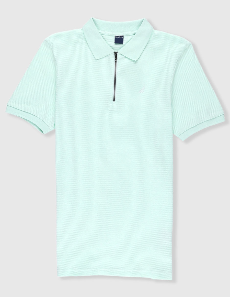 Playera tipo polo de algodón para niño Playera tipo polo de algodón para niño