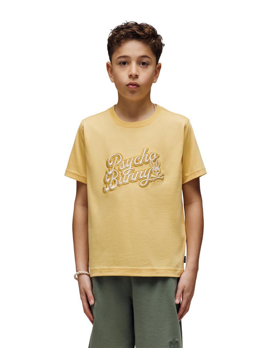 Playera manga corta para niño Playera manga corta para niño