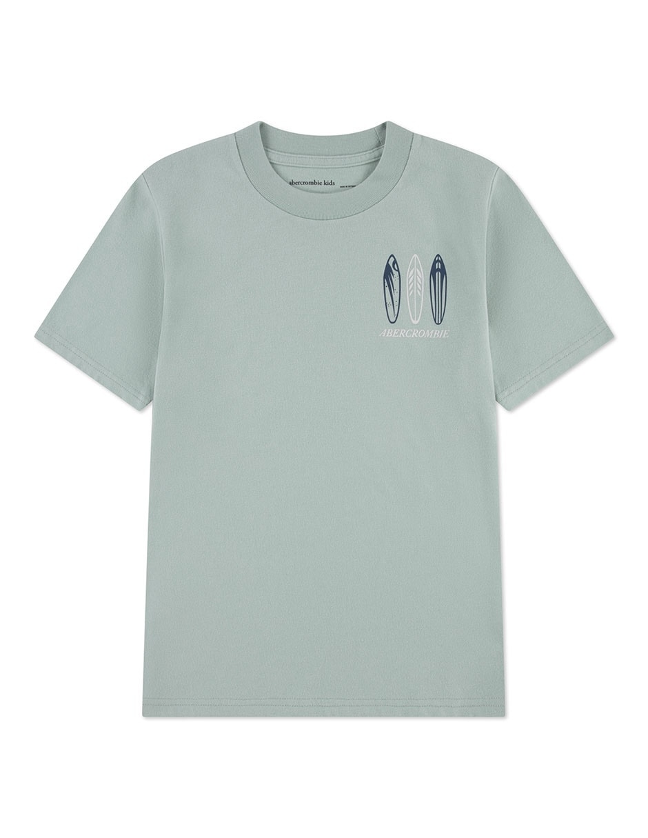 Playera manga corta para niño Playera manga corta para niño