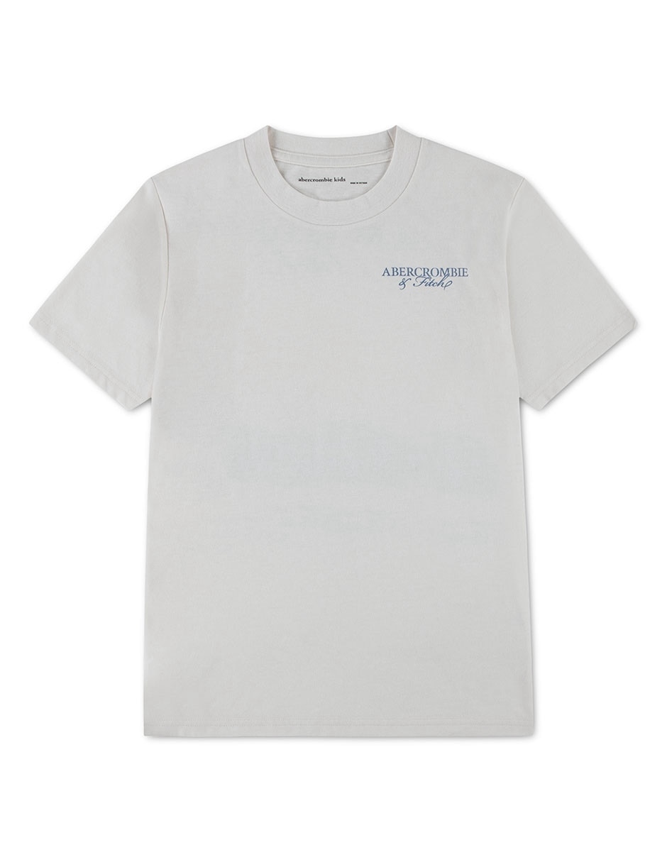 Playera manga corta para niño
