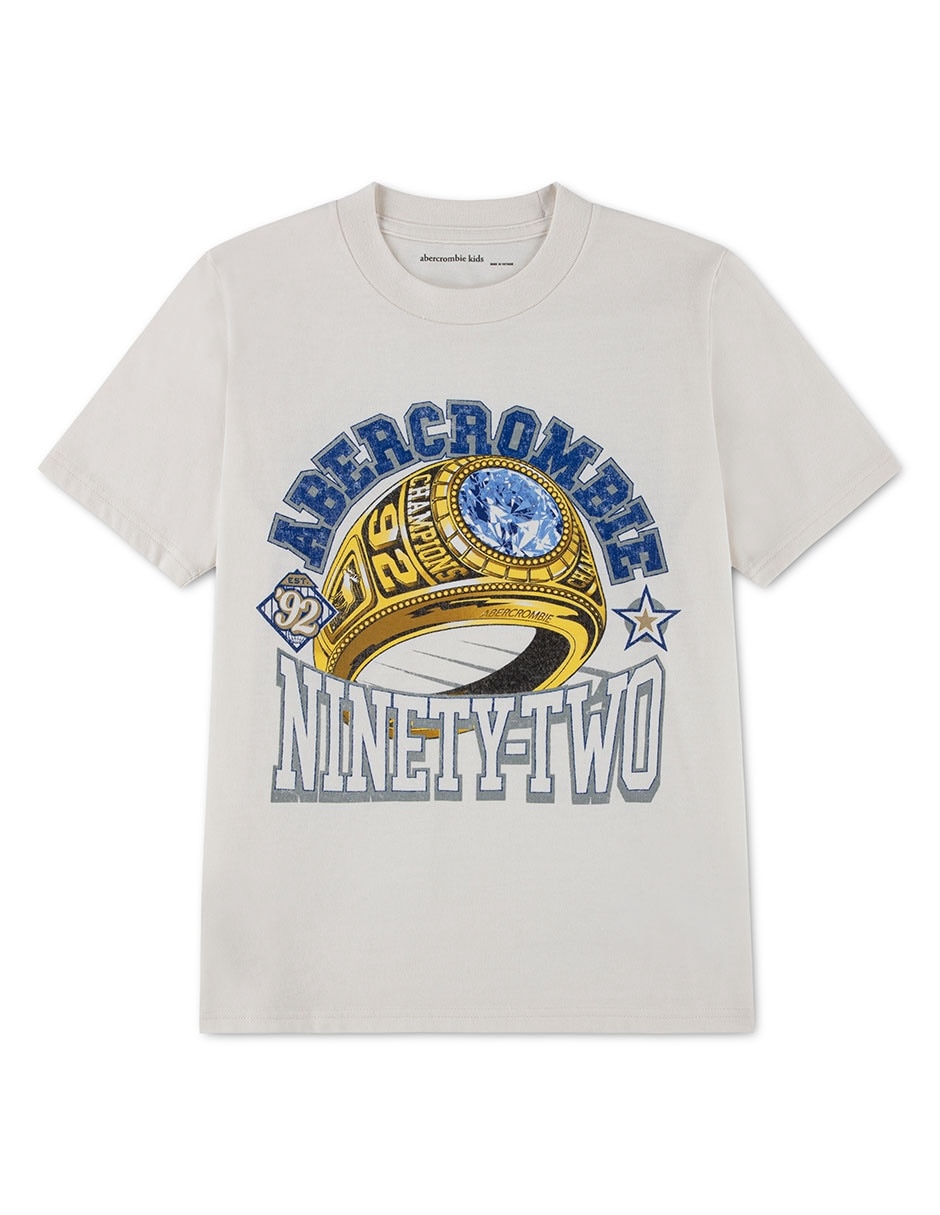 Playera manga corta para niño Playera manga corta para niño