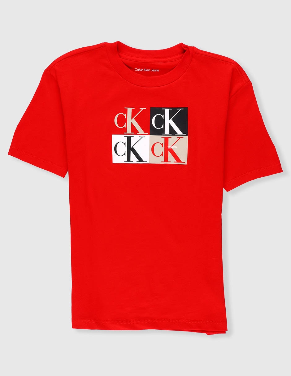 Playera manga corta para niño