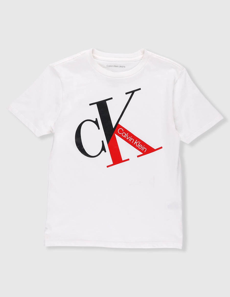Playera manga corta para niño