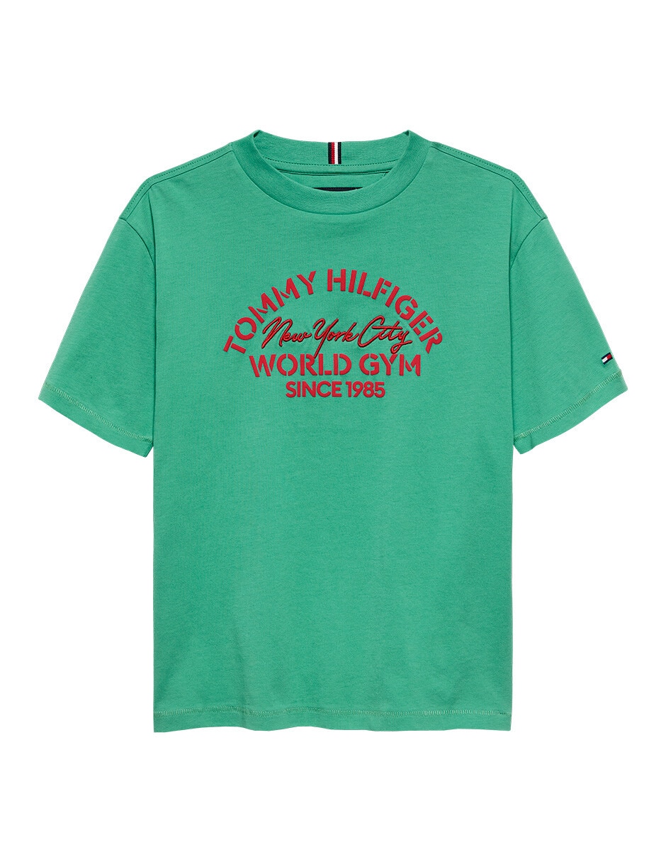 Playera manga corta para niño