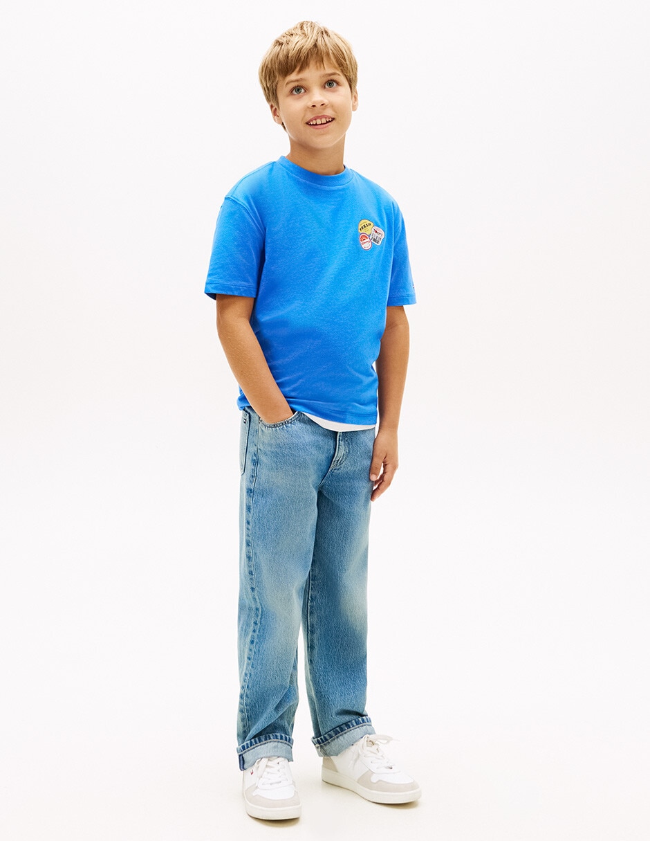 Playera Tommy Hilfiger manga corta para niño 3