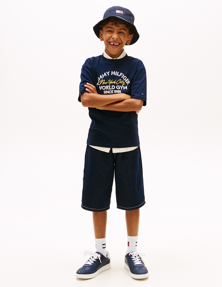 Playera manga corta para niño 2