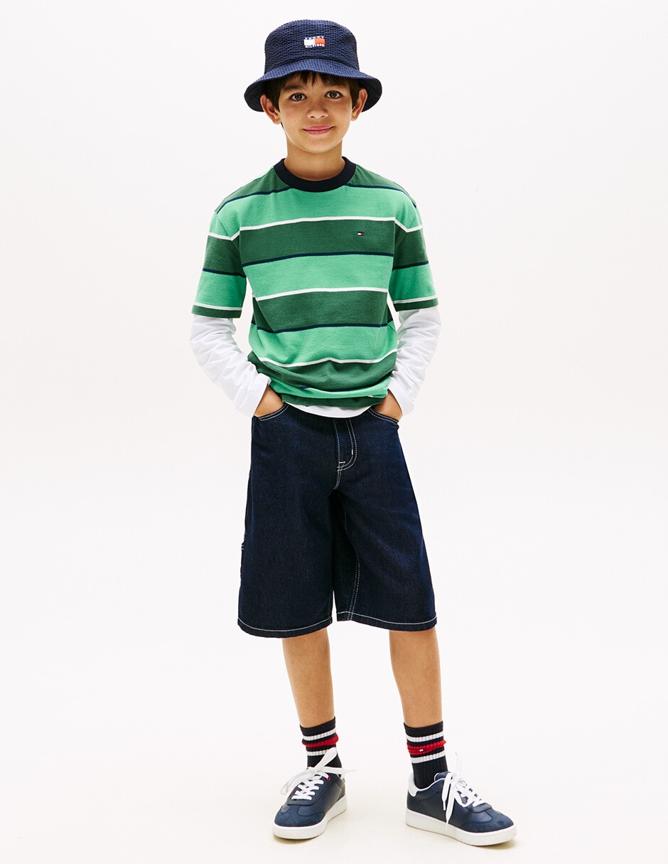 Playera manga corta para niño 4