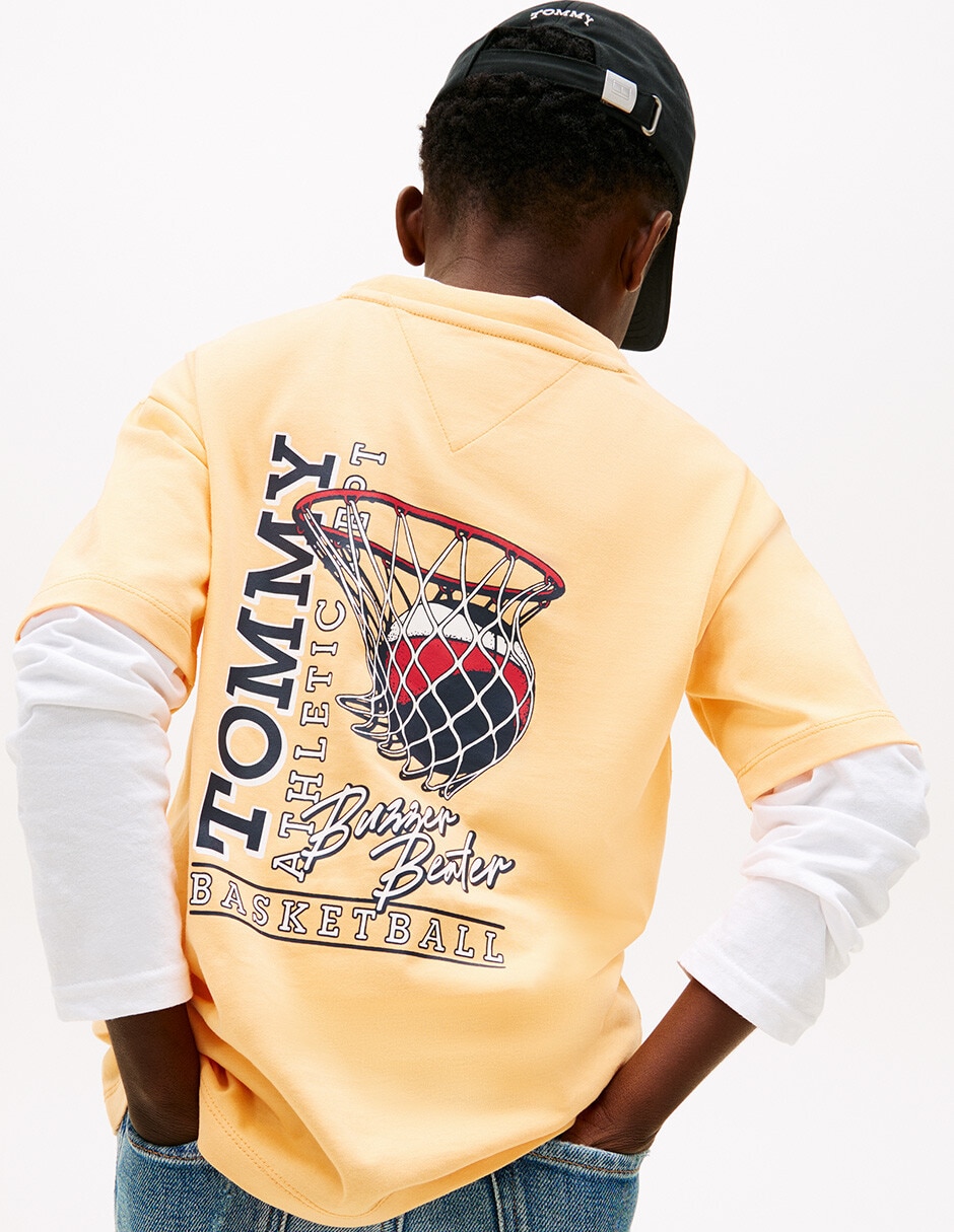 Playera Hilfiger manga corta para niño 3