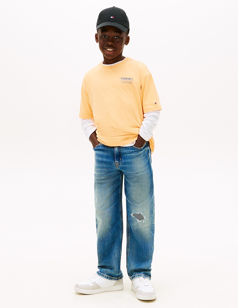 Playera Hilfiger manga corta para niño 4