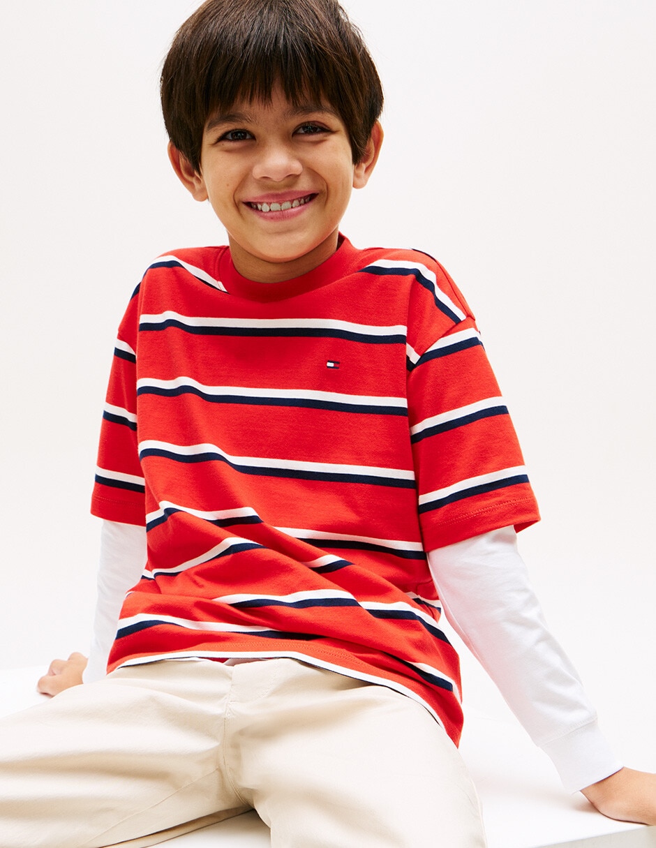 Playera manga corta para niño 2