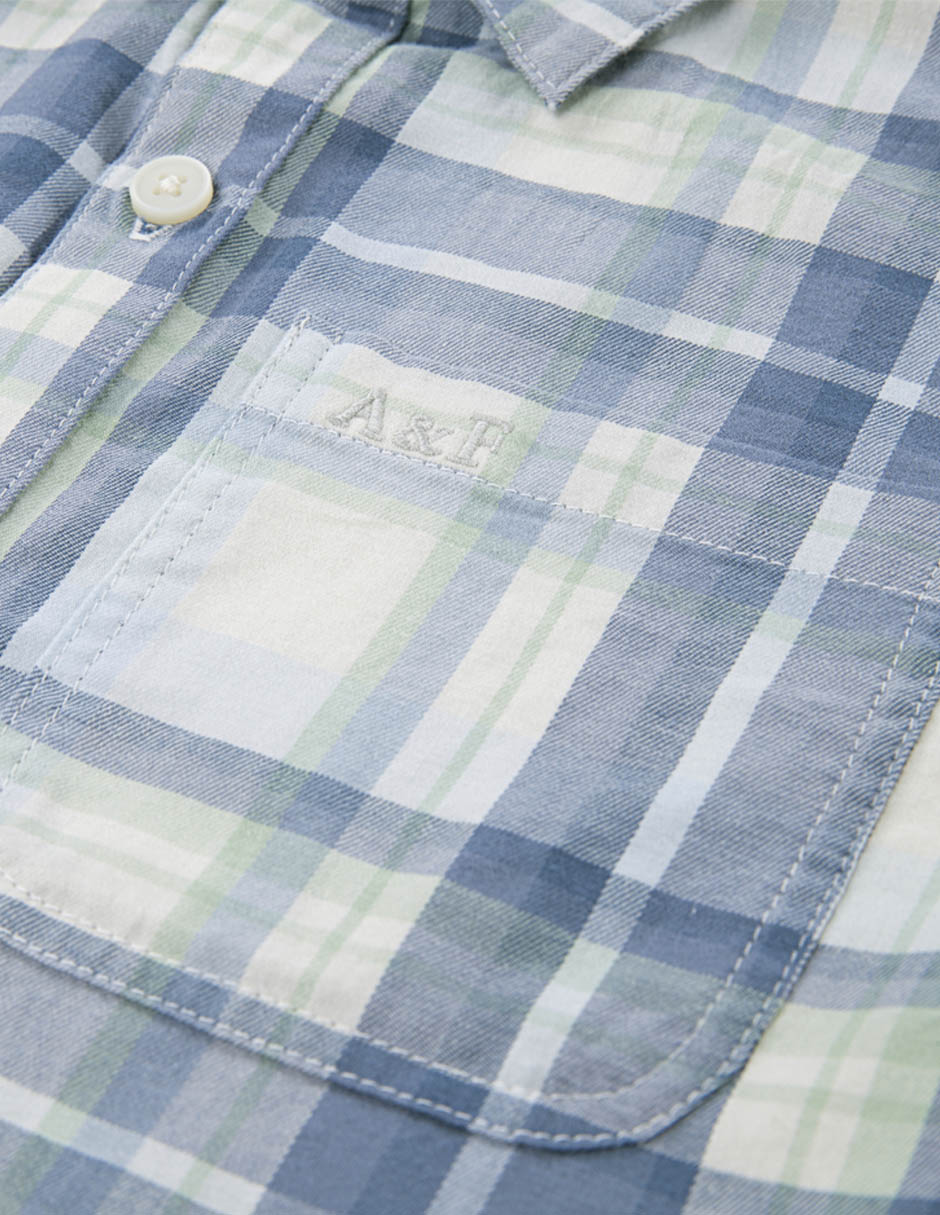 Camisa casual de algodón manga corta para niño 2