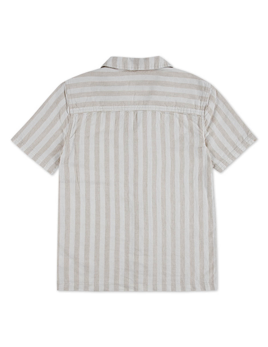 Camisa casual de algodón manga corta para niño 3