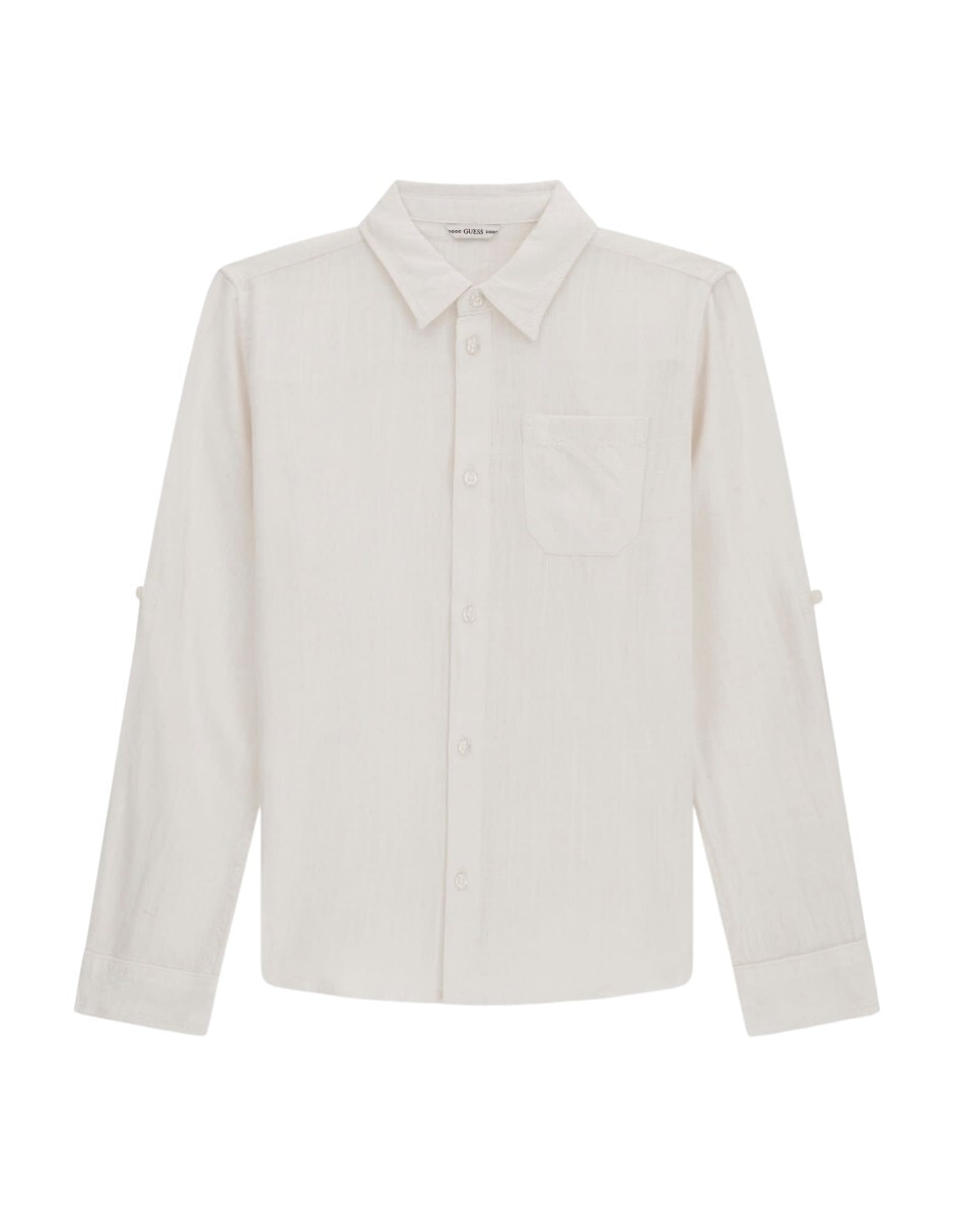 Camisa casual manga larga para niño Camisa casual manga larga para niño