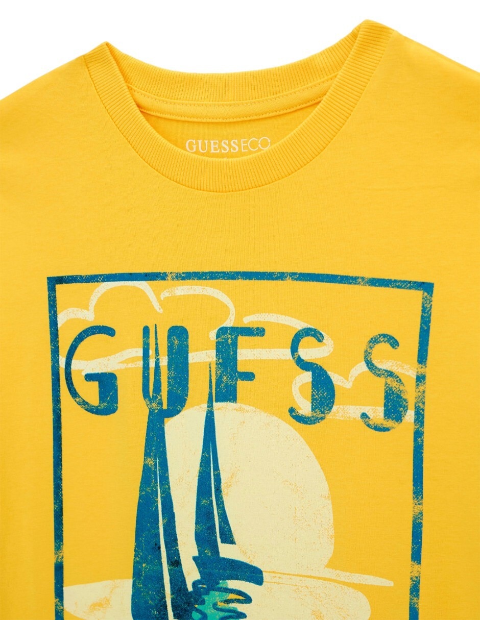 Playera manga 3/4 para niño 3