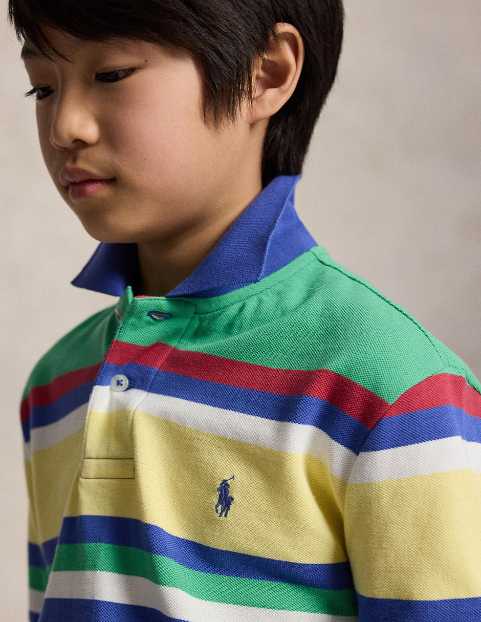 Playera Polo Ralph Lauren manga corta para niño 3