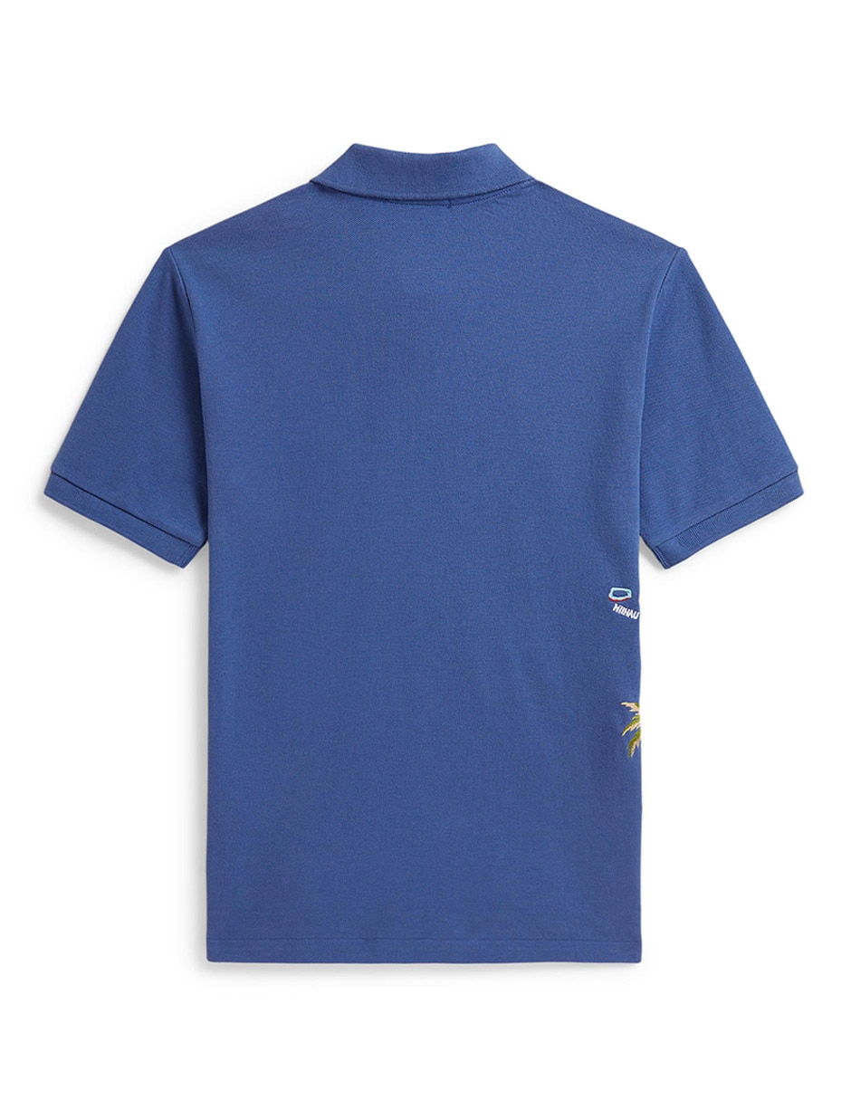 Playera tipo polo de algodón para niño 2