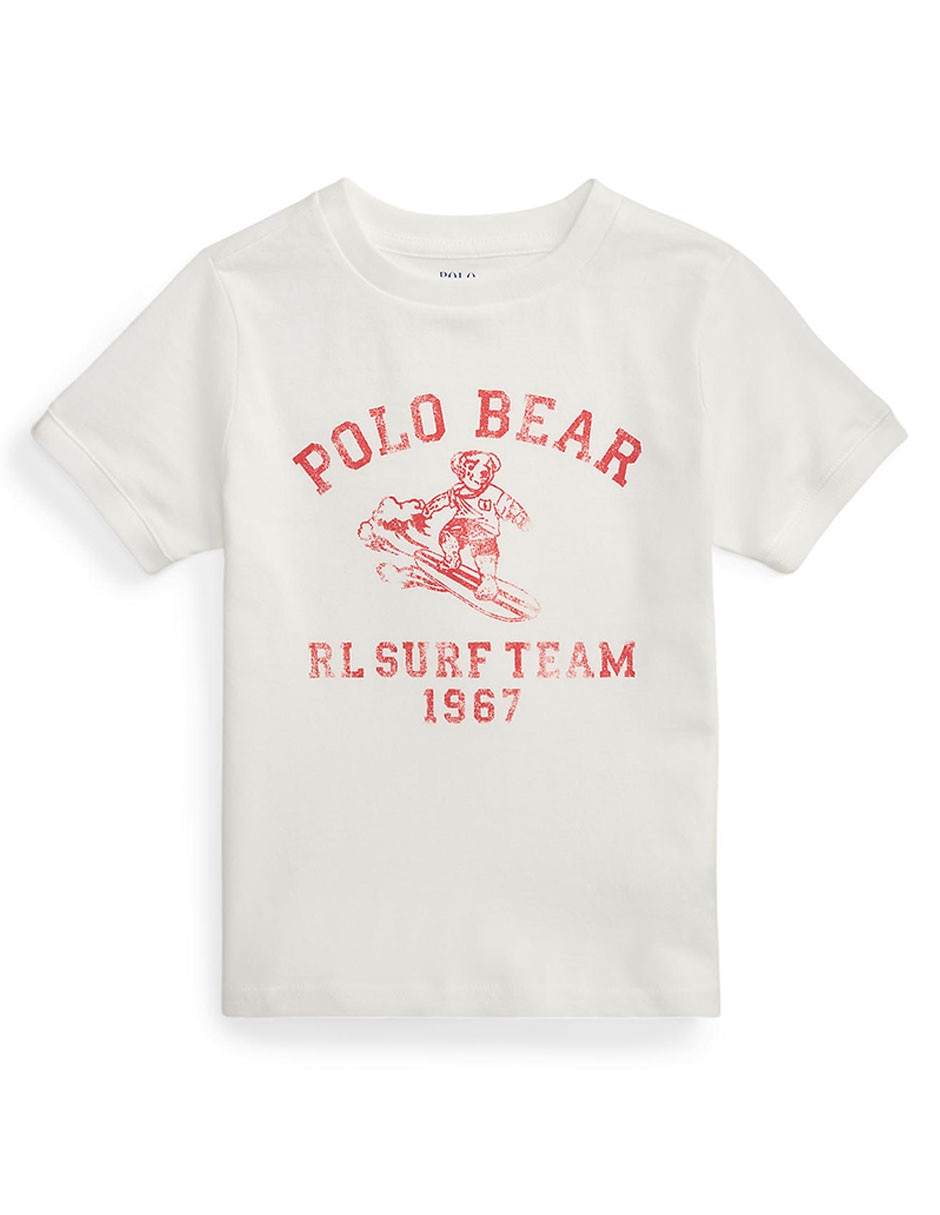 Playera manga corta para niño