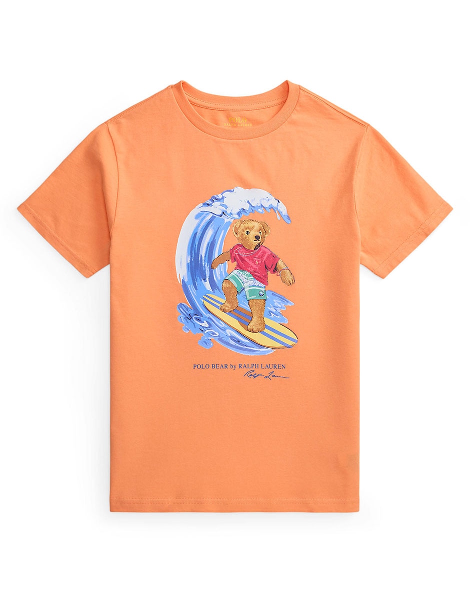 Playera manga corta para niño