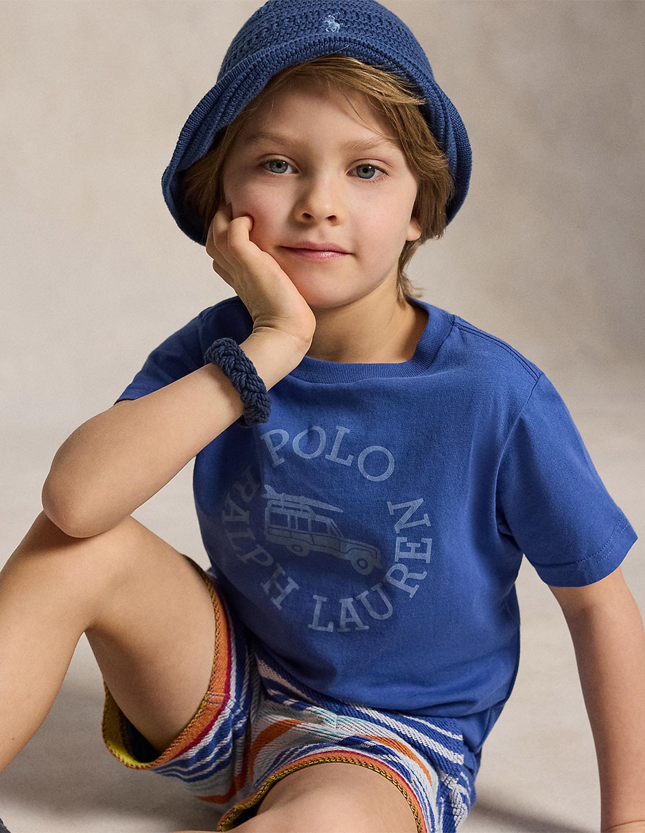 Playera manga corta para niño 5